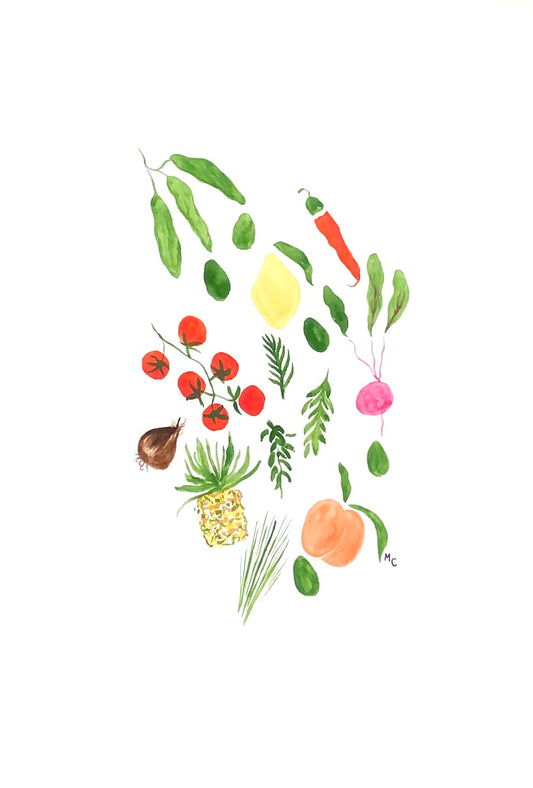 LES FRUITS ET LÉGUMES